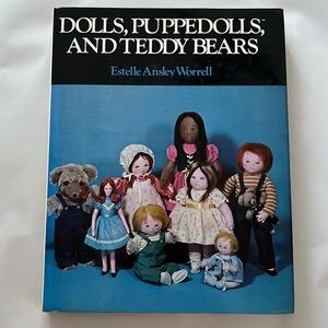 EXC 1997 Dolls, Puppedolls and Teddy Bears BOOK Hardcover Puppets Baby Crafter